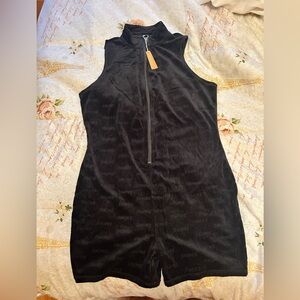 SKIMS Black Sleeveless jumpsuit